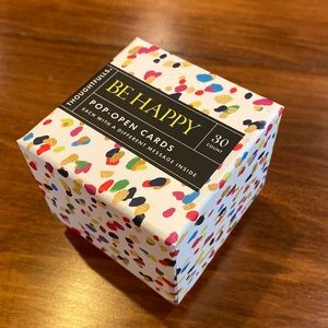 NEW! Be Happy 30 Pop-Open Cards Each With A Different Message Thoughtful…